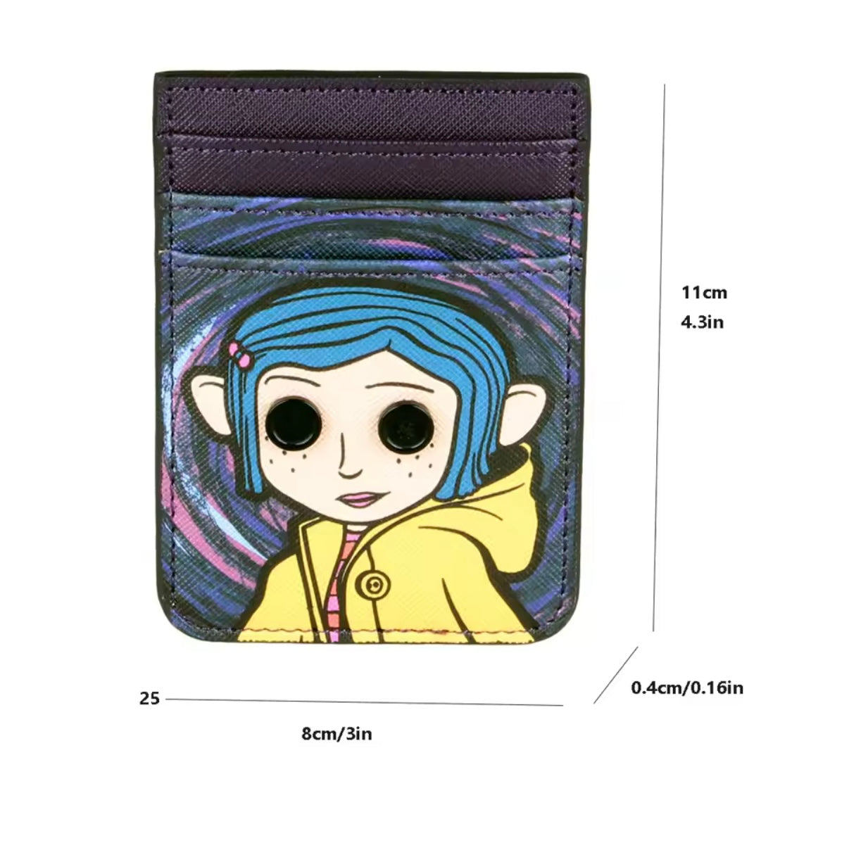 Coroline card holder
