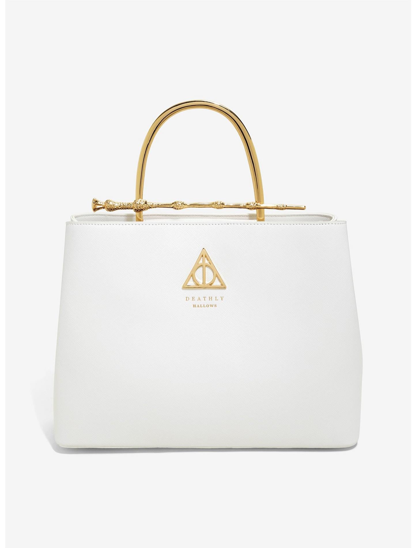 Loungefly Harry Potter Elder Wand White Handbag - BoxLunch Exclusive