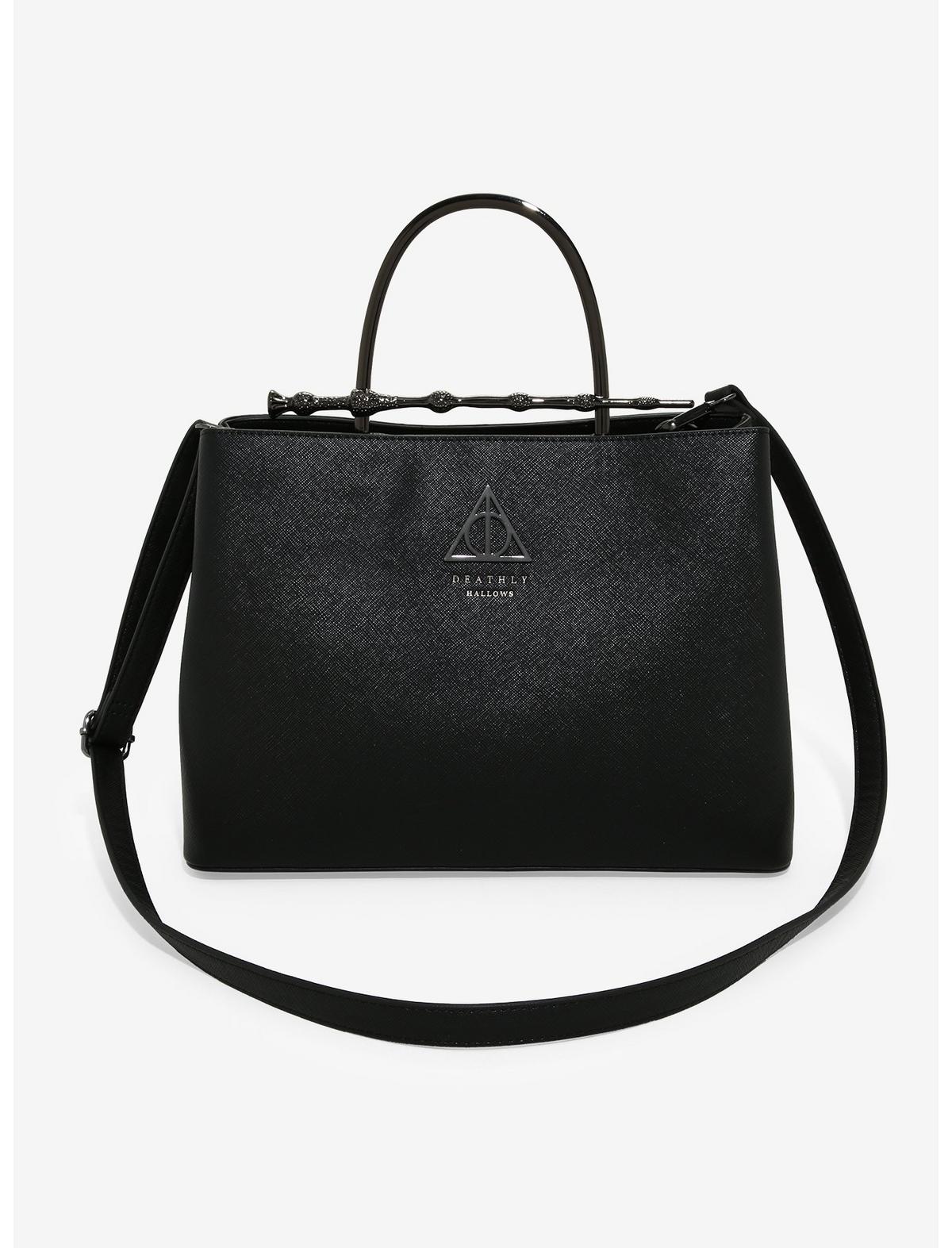 Loungefly Harry Potter Elder Wand Handbag Black - BoxLunch Exclusive