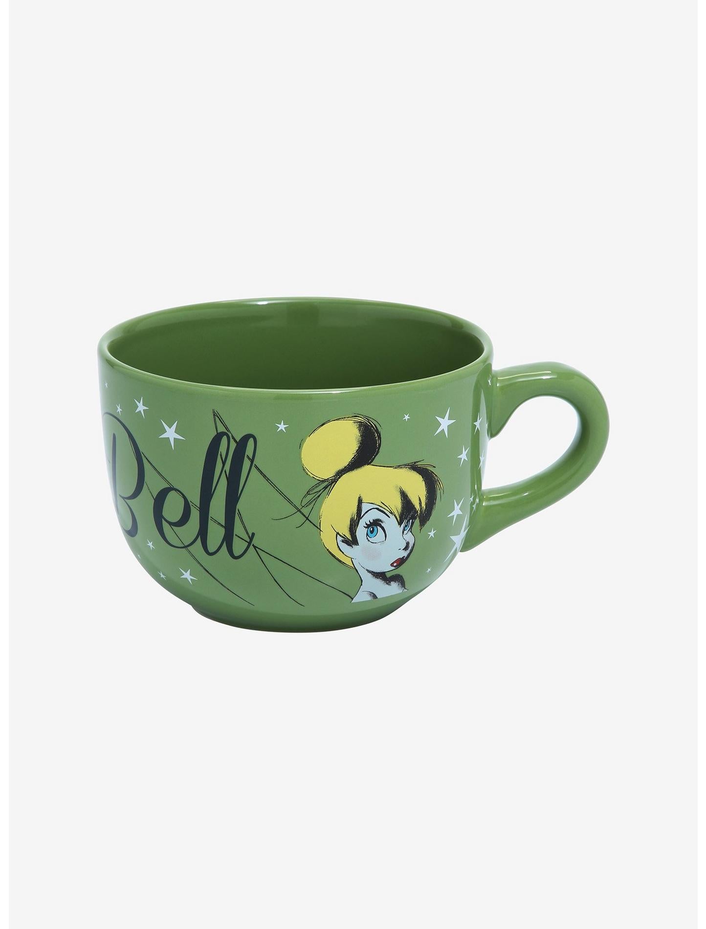Disney Peter Pan Tinker Bell Butterfly Soup Mug