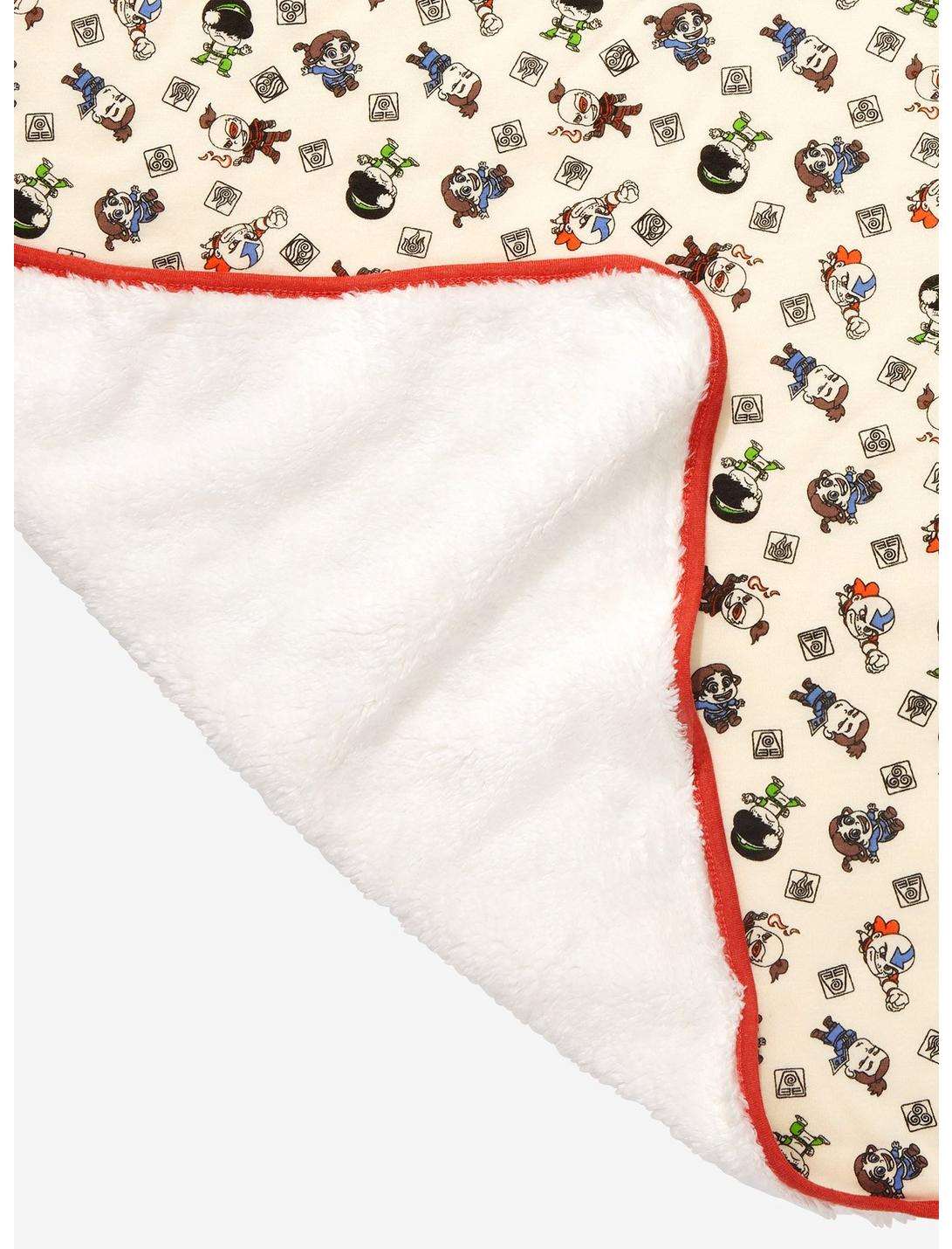 Avatar: The Last Airbender Chibi Characters Swaddle Blanket - BoxLunch Exclusive