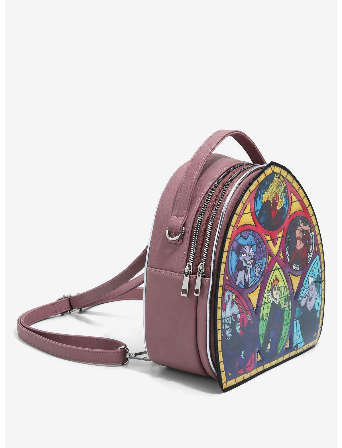 Disney Villains Stained-Glass Mini Backpack - BoxLunch Exclusive