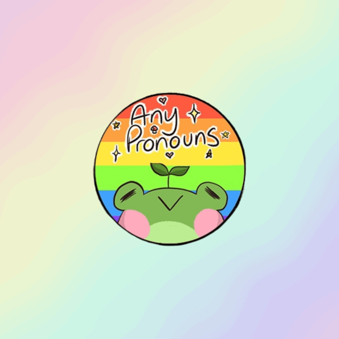 ANY Pronoun Pin