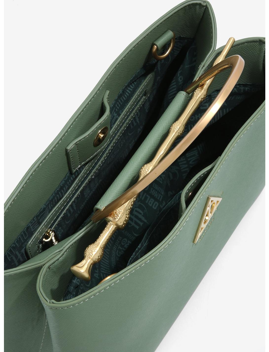 Loungefly Harry Potter Deathly Hallows Elder Wand Sage Handbag