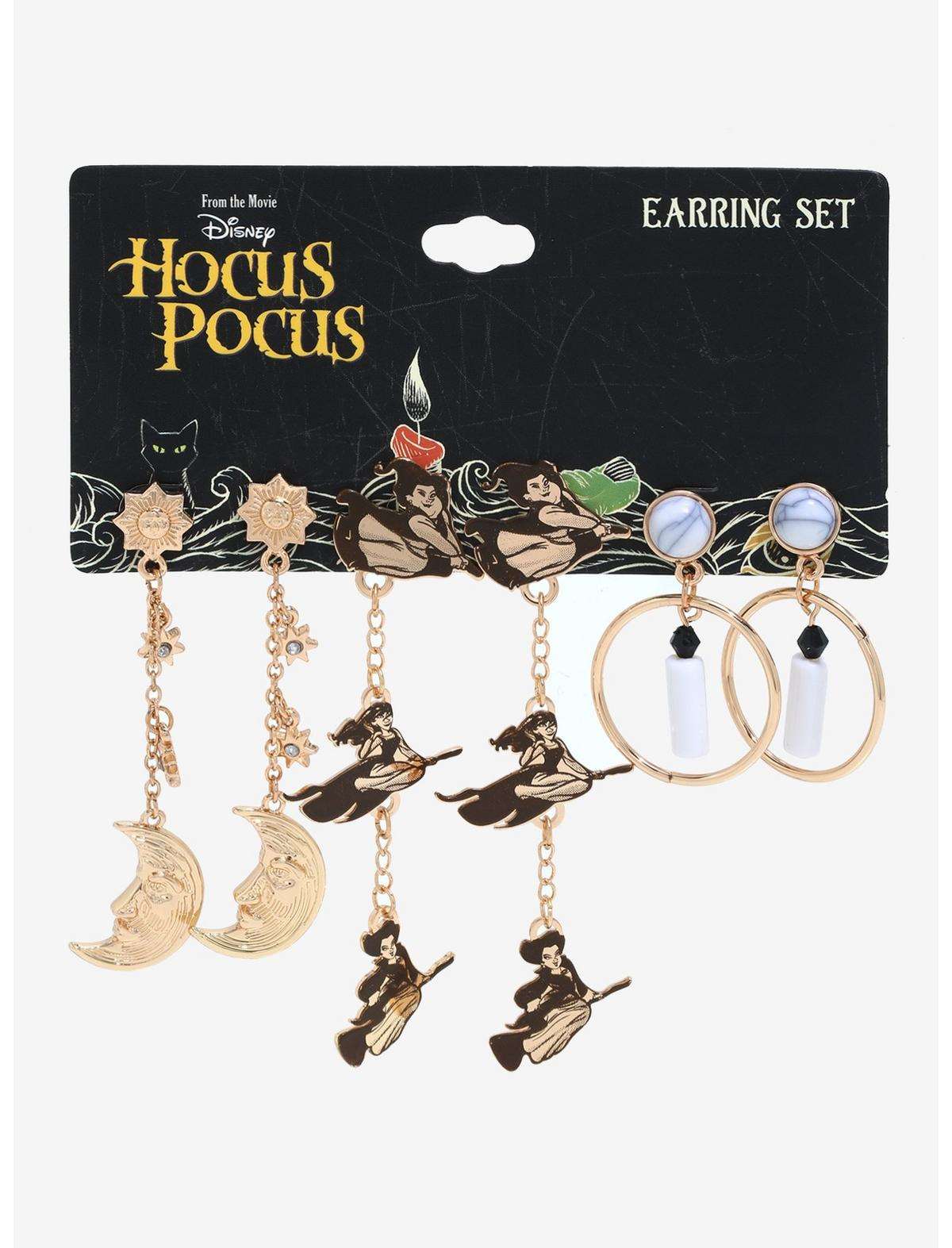 Disney Hocus Pocus Sanderson Sisters Earring Set