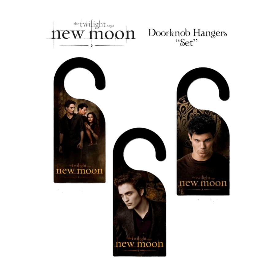 The Twilight Saga: New Moon - Door Knob Hangers Assortment