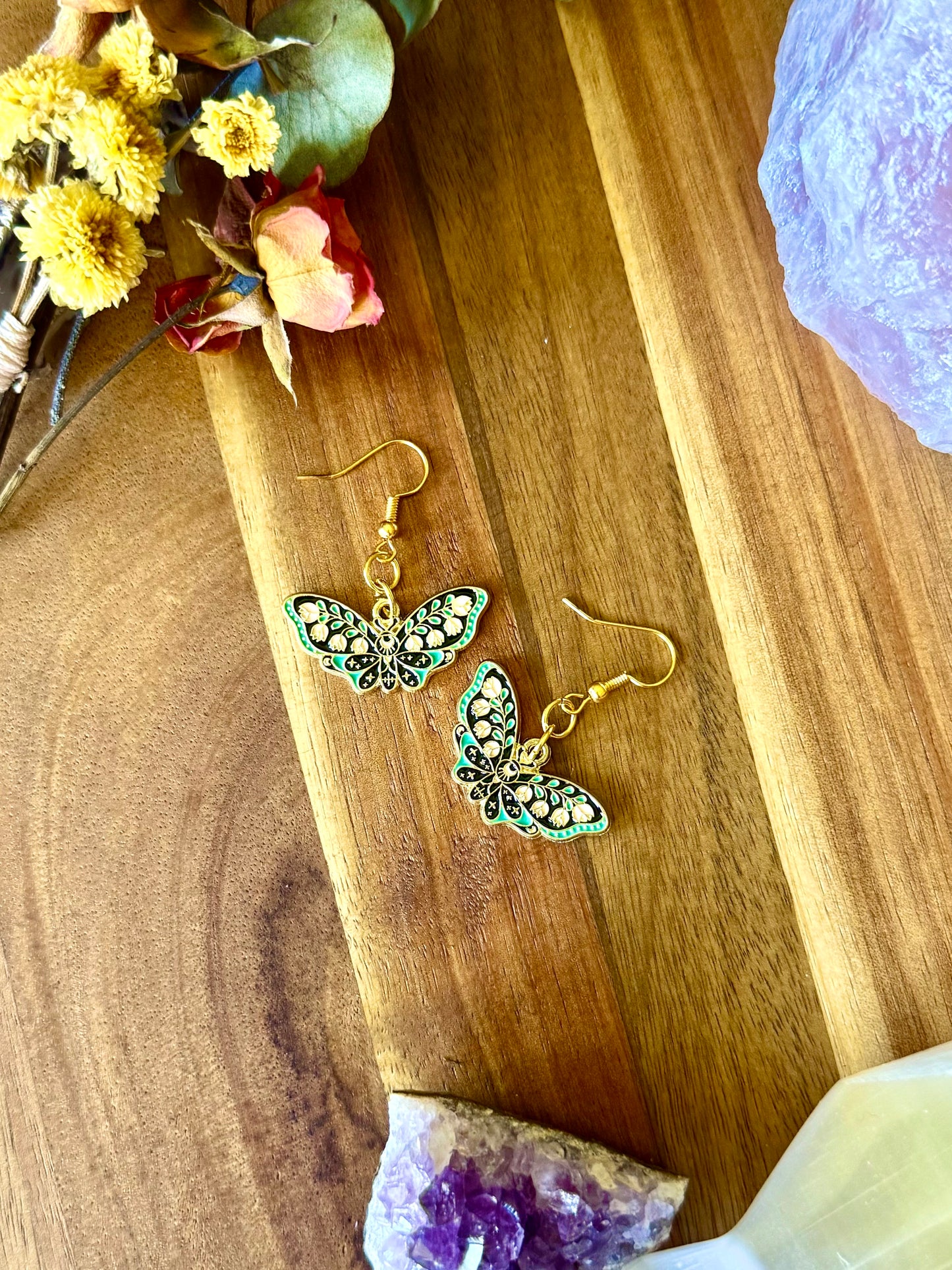 Moth Earrings Collection
