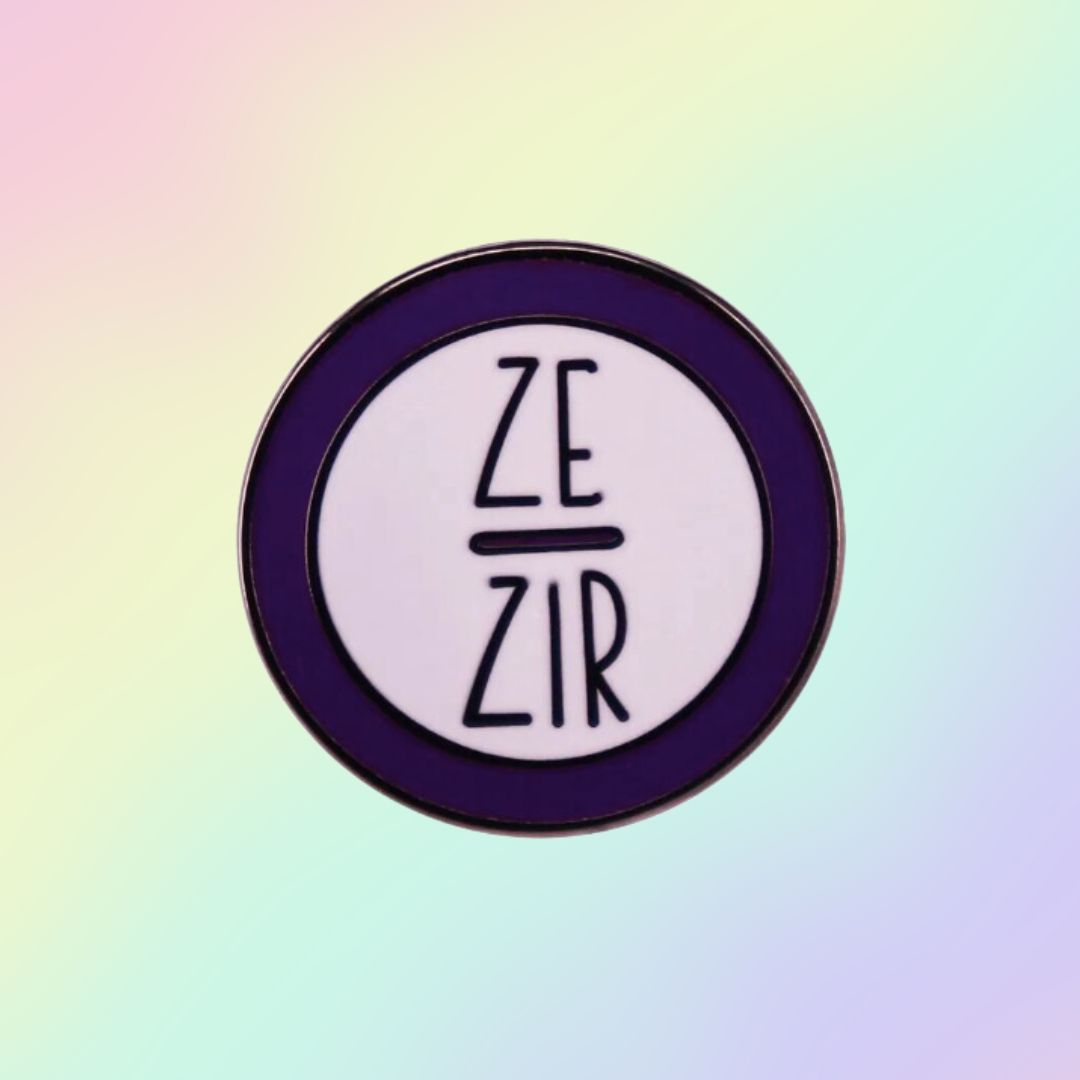 Zi/ Zer Pronoun Pin