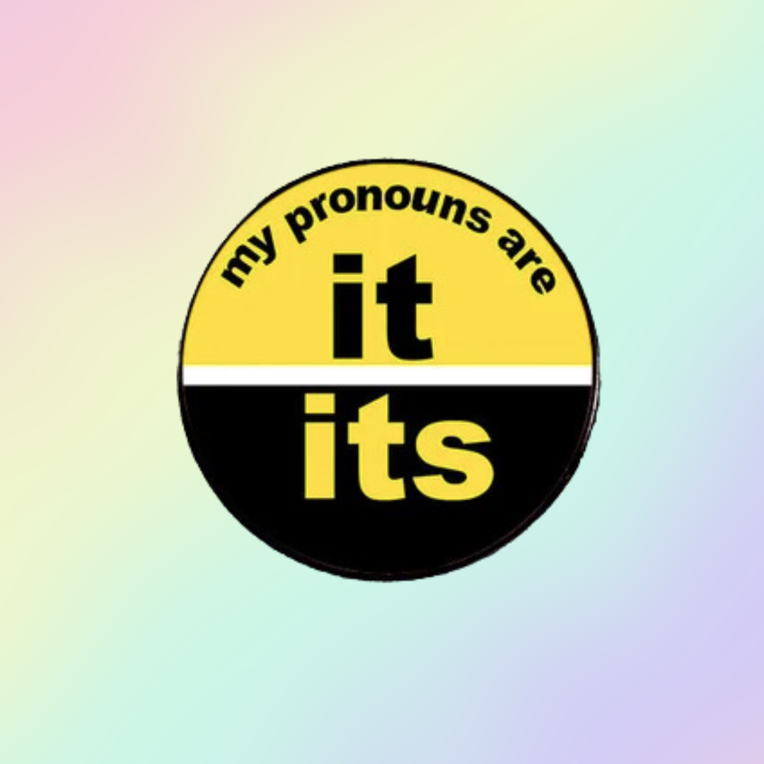 It/ Its Pronoun Pins