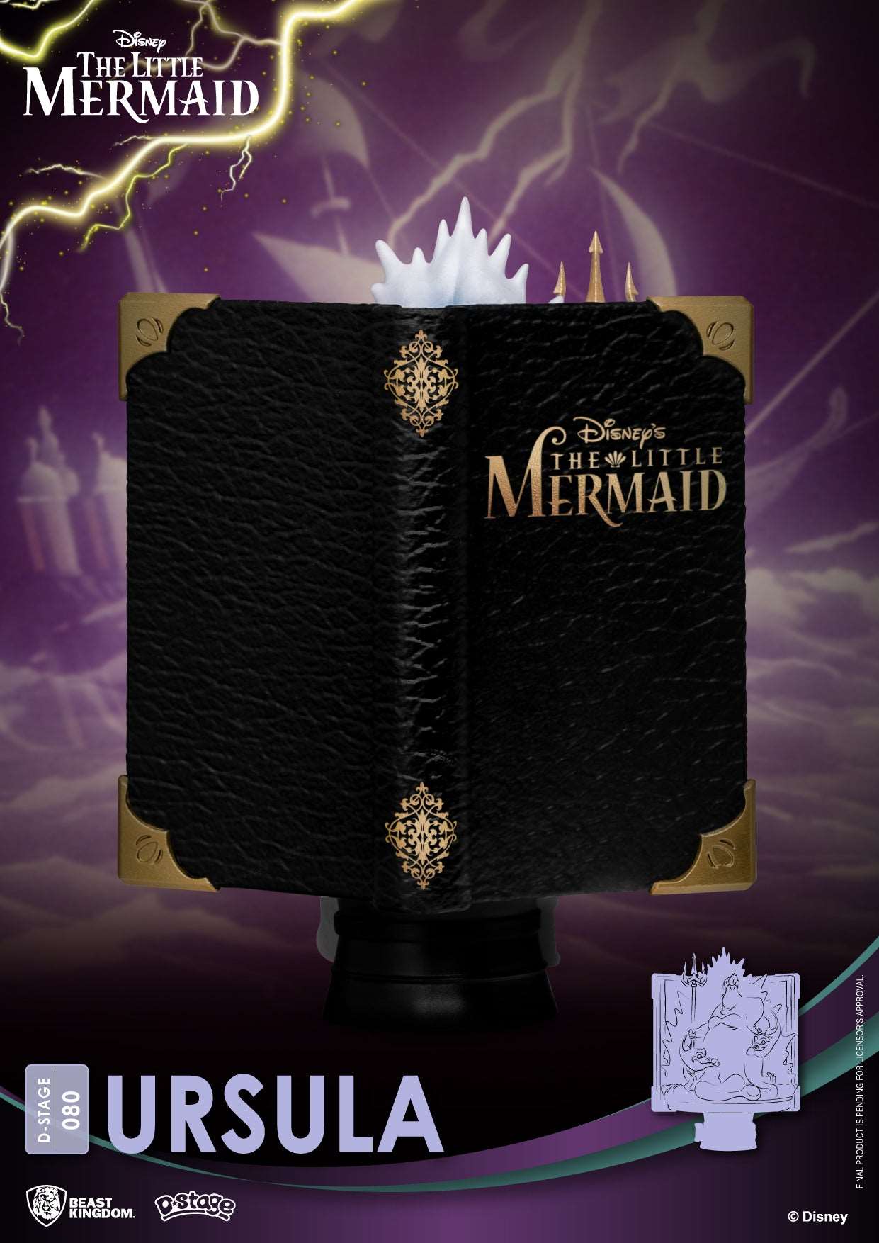 Beast Kingdom D Stage Story Book Series The Little Mermaid Ursula