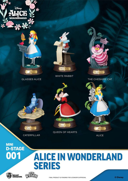Beast Kingdom Mini D Stage Alice in Wonderland Series Set of 6