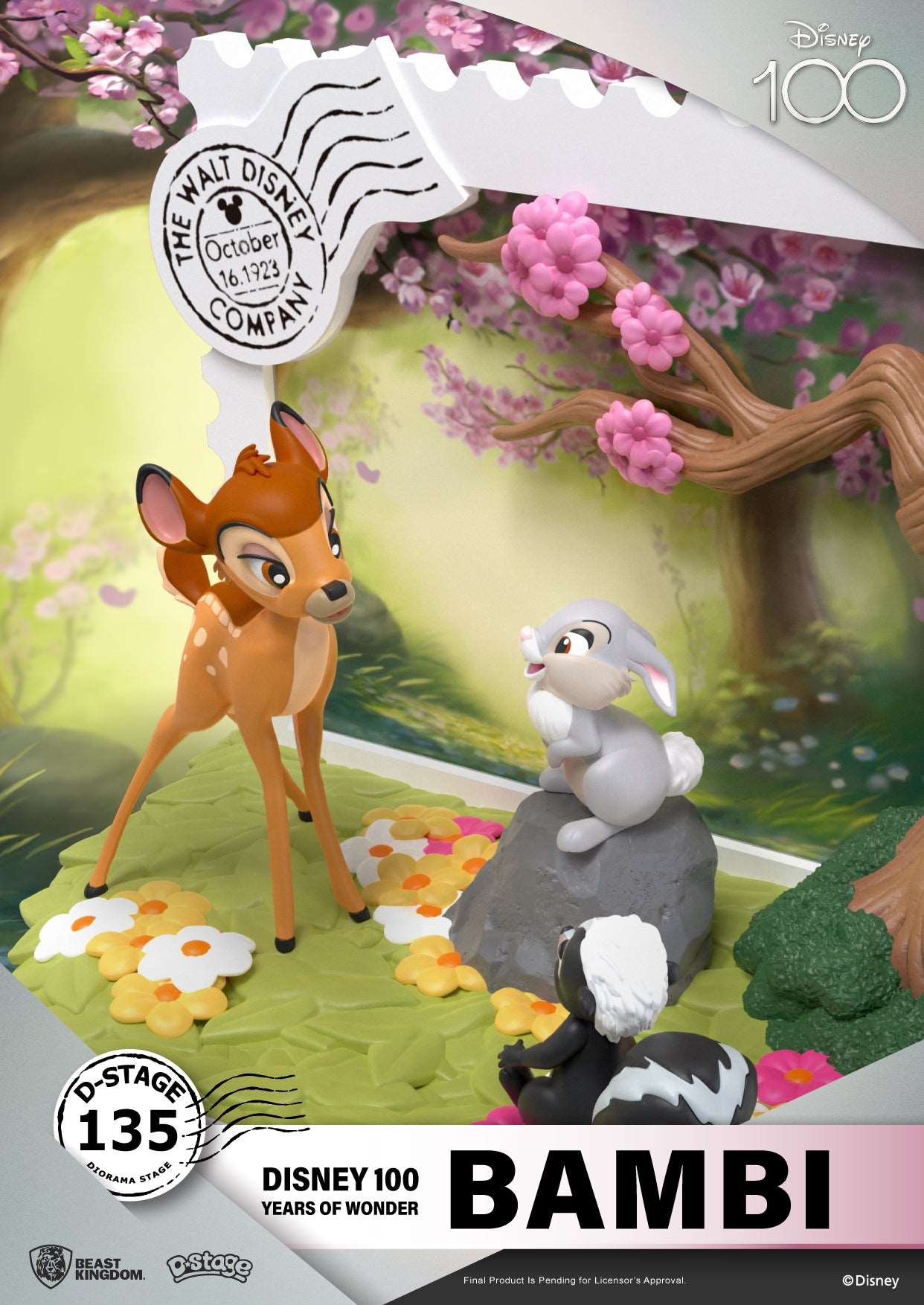 Beast Kingdom D Stage Disney 100 Years of Wonder Bambi