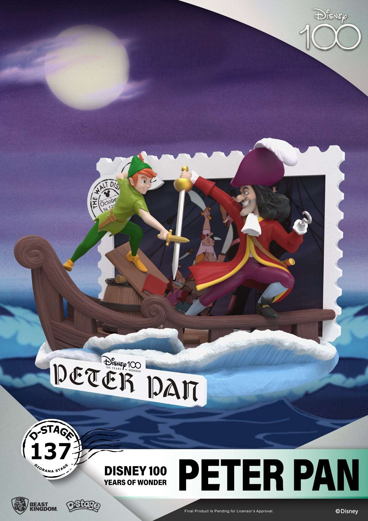 Beast Kingdom D Stage Disney 100 Years of Wonder Peter Pan