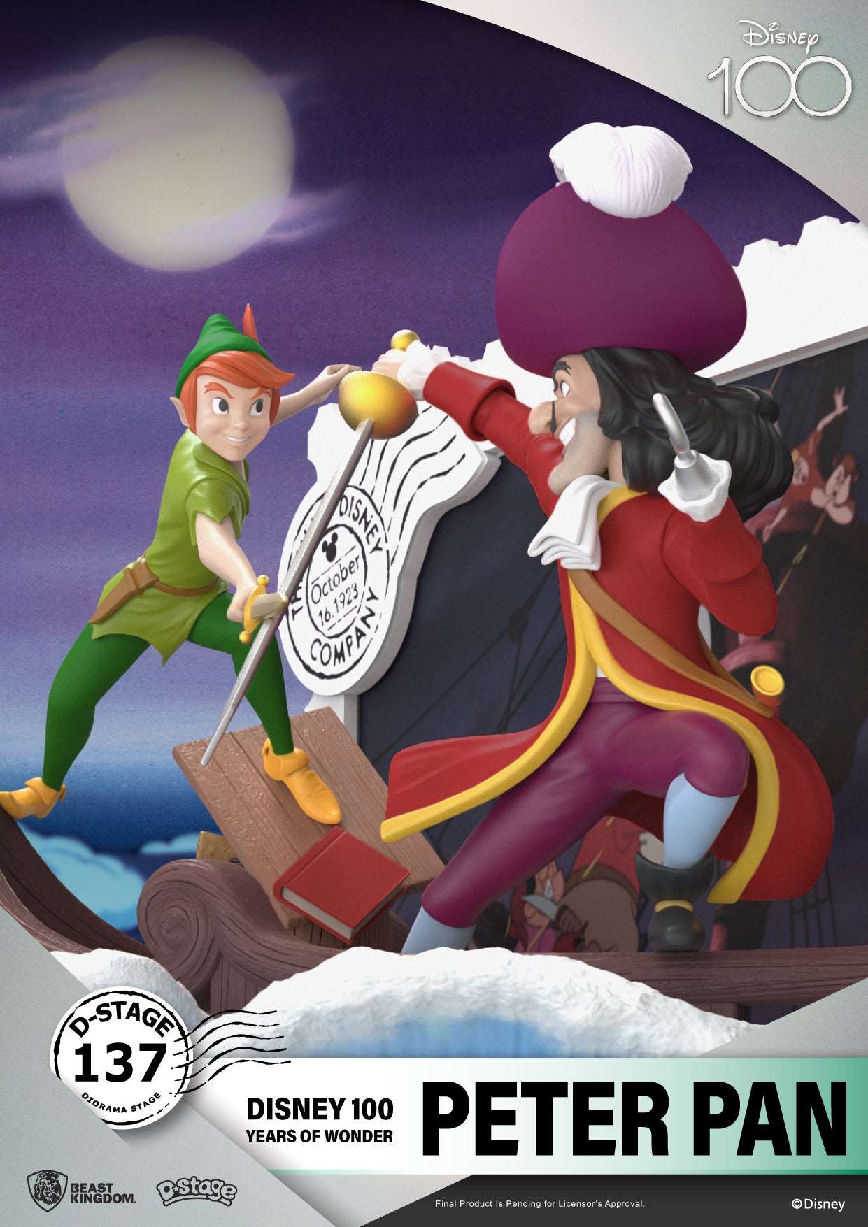 Beast Kingdom D Stage Disney 100 Years of Wonder Peter Pan
