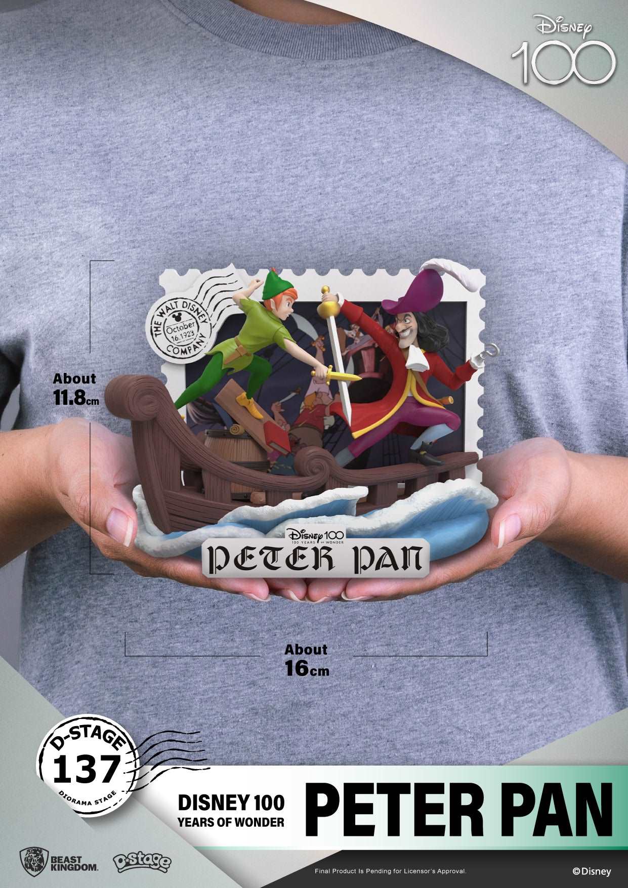 Beast Kingdom D Stage Disney 100 Years of Wonder Peter Pan