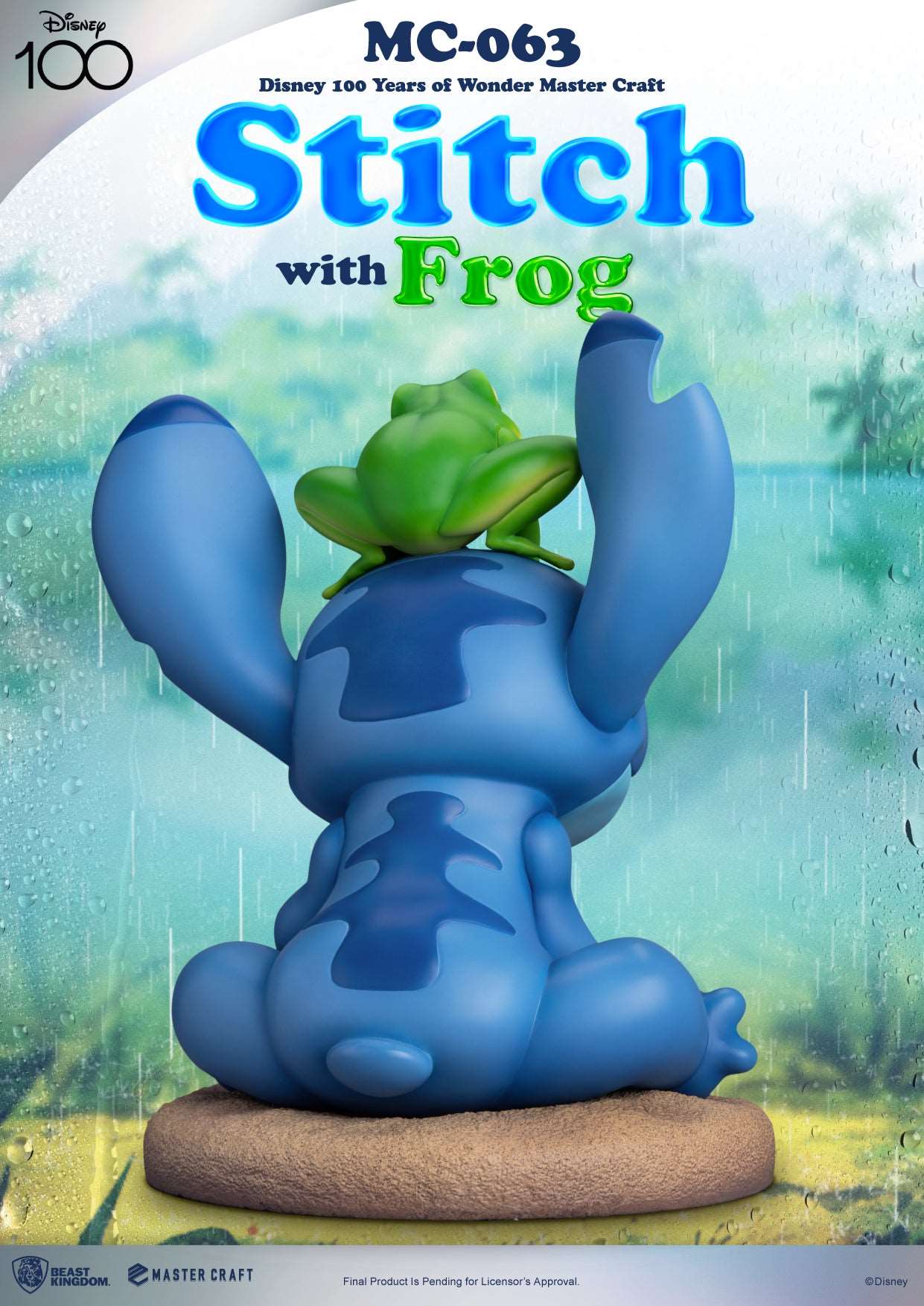 Beast Kingdom Master Craft Lilo and Stitch Stitch with Frog