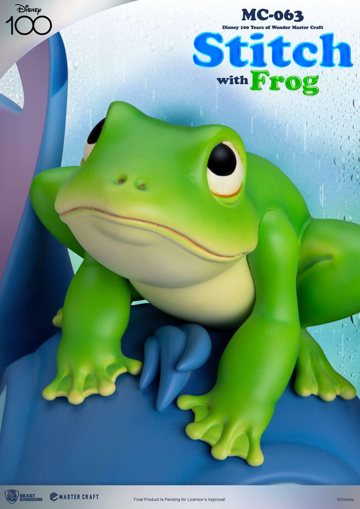 Beast Kingdom Master Craft Lilo and Stitch Stitch with Frog