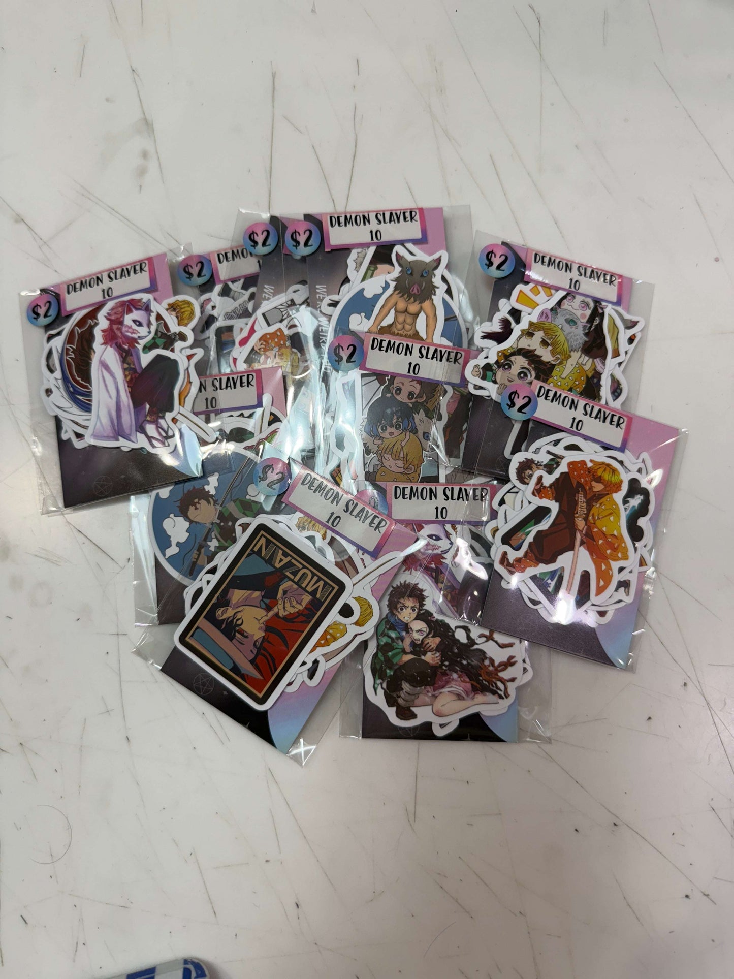 Demon Slayer Stickers