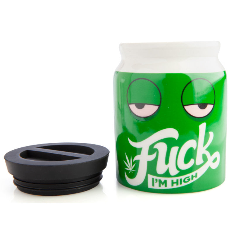 Large F*ck I'm High Stash It! Storage Jar