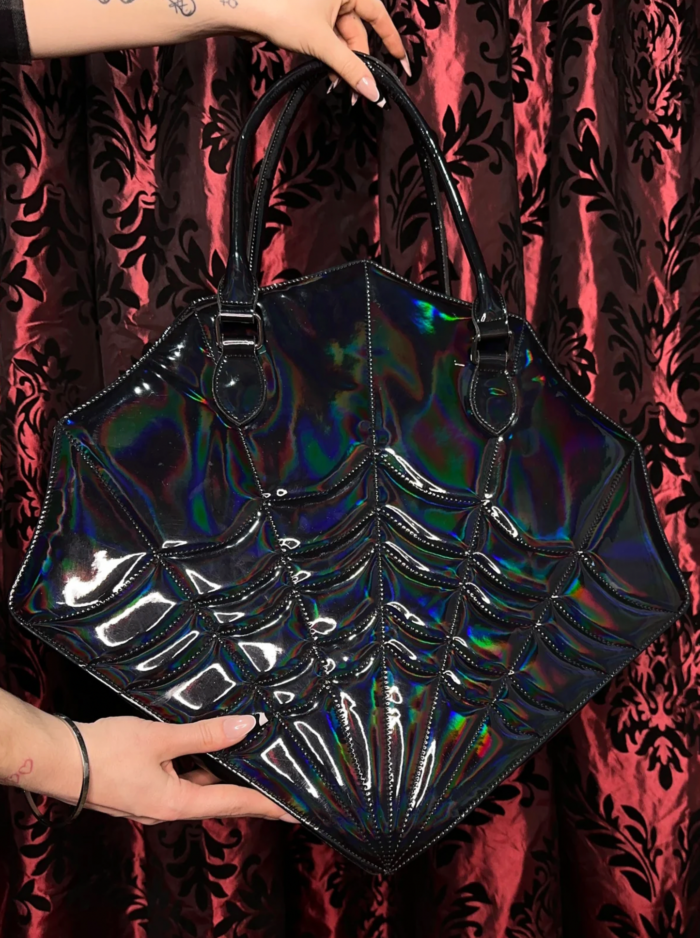 BLACK WIDOW Black - Mother Of Hades Shoulder Bag