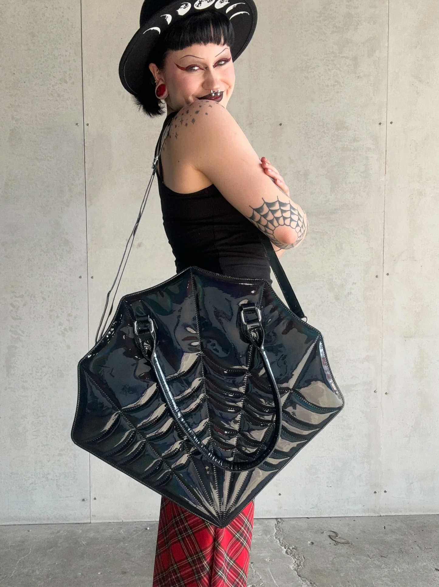 BLACK WIDOW Black - Mother Of Hades Shoulder Bag