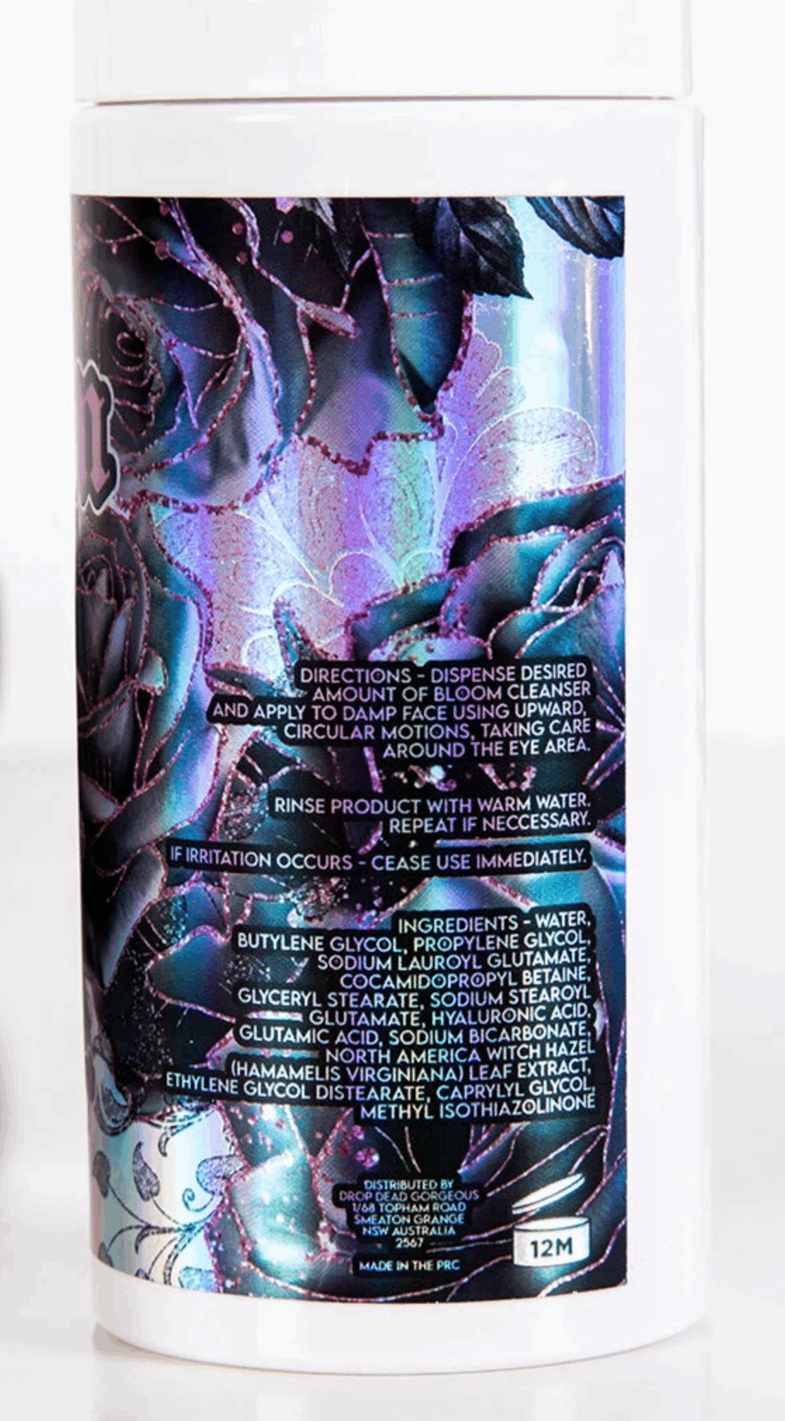 Bloomface Witchhazel & Rose Cleansing Mousse