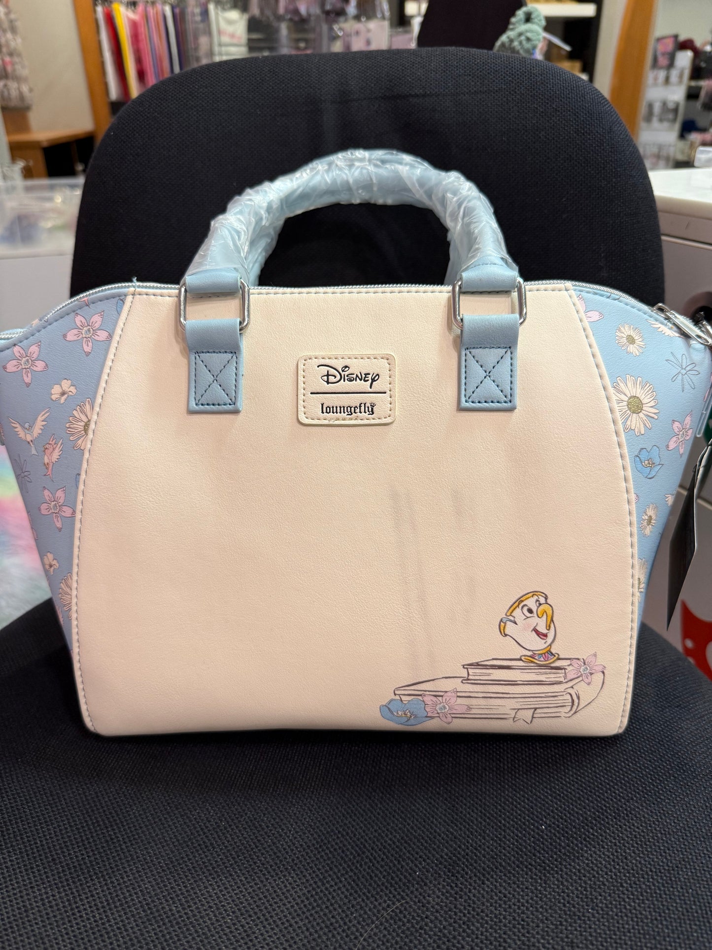 Belle Floral Daydreaming Loungefly *Damaged*