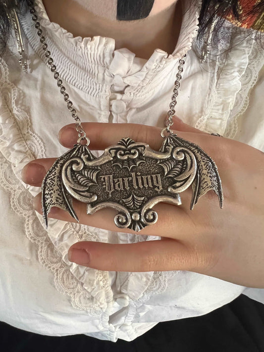 DARLING - Mother of Hades coffin plaque Necklace