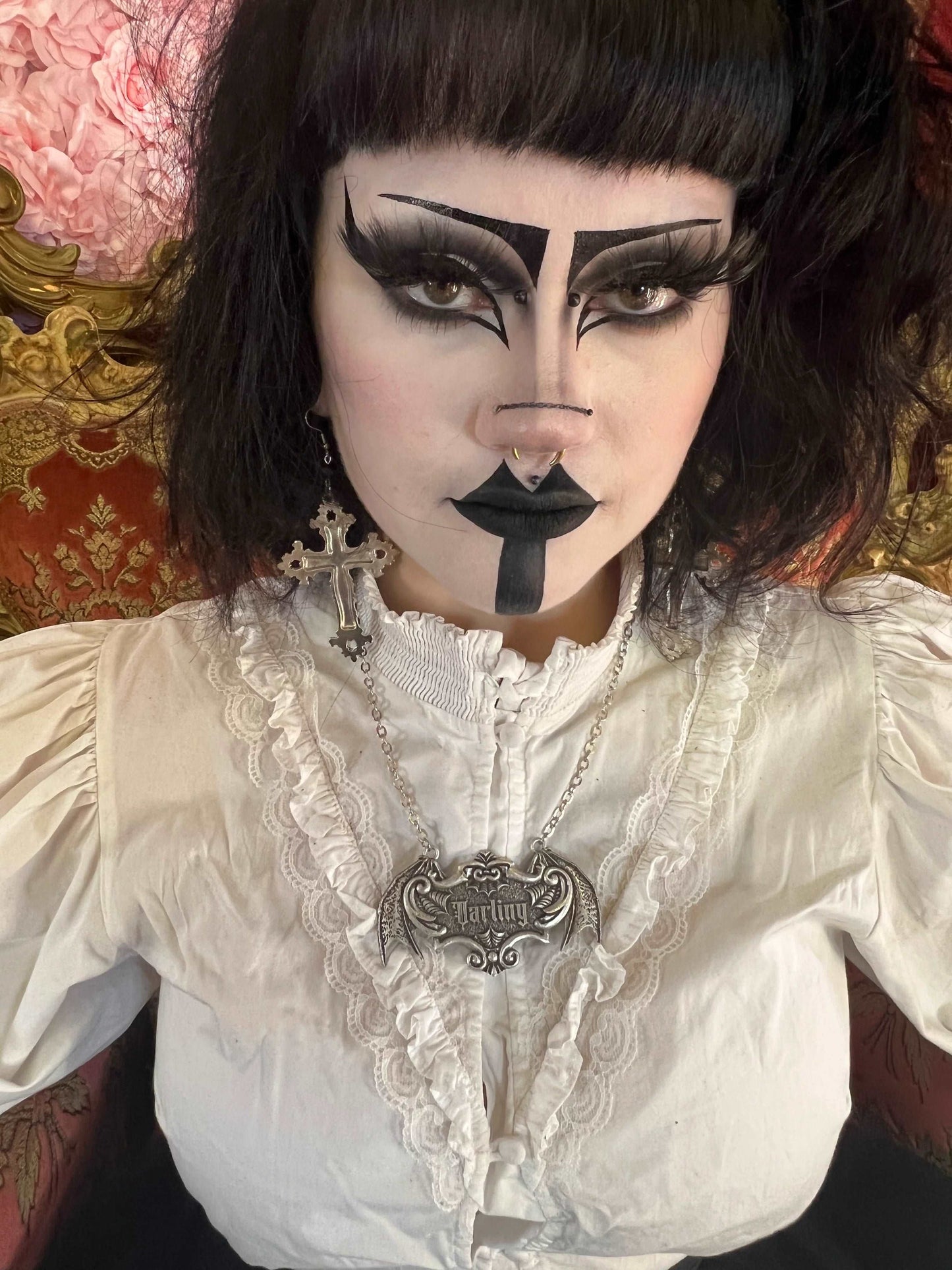 DARLING - Mother of Hades coffin plaque Necklace