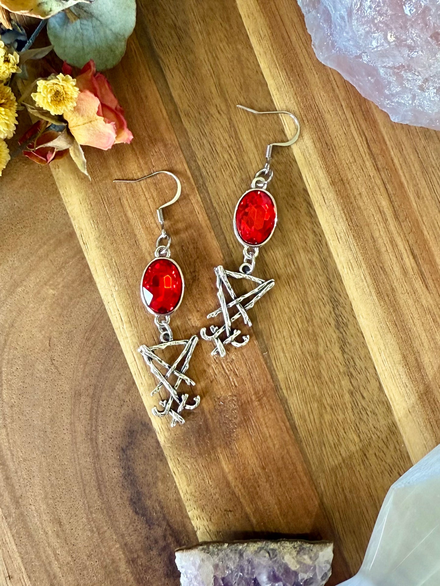 Lucifers Sigil Earrings