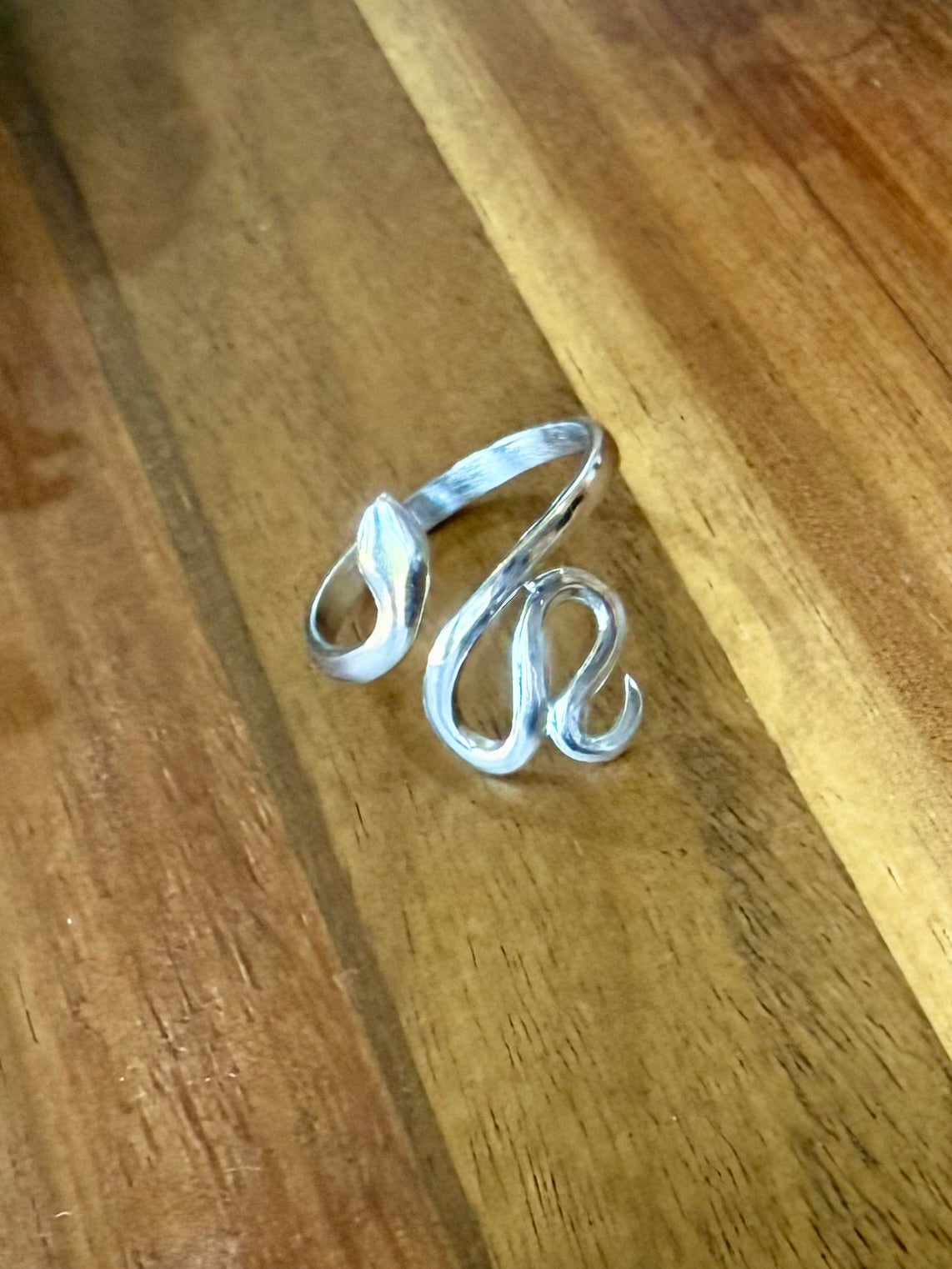 Snake Open Cuff Ring