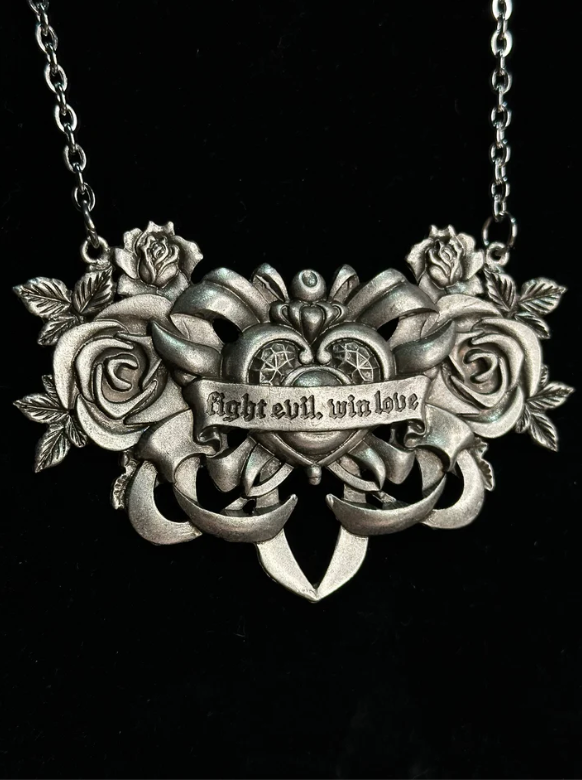 FIGHT EVIL, WIN LOVE - Mother of Hades Tribute Necklace