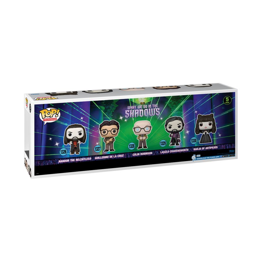 What We Do In The Shadows - Nandor & Crew US Exclsuive Pop! Vinyl 5 Pack