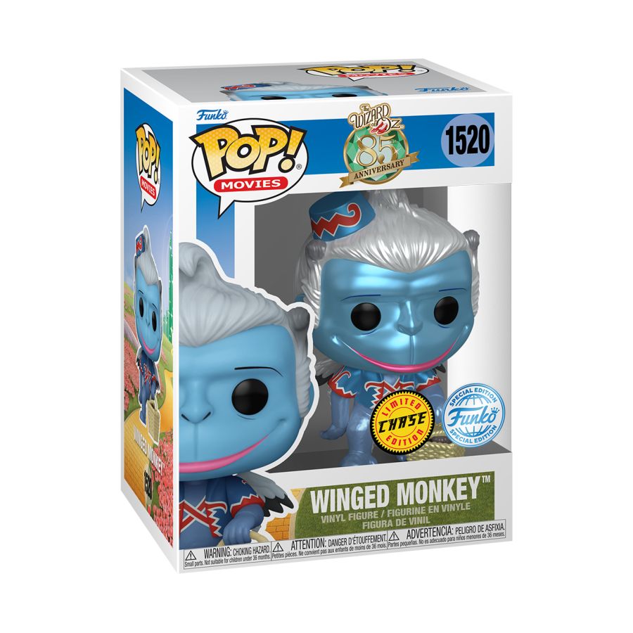 Wizard of Oz - Winged Monkey (with chase) US Exclusive Pop! Vinyl