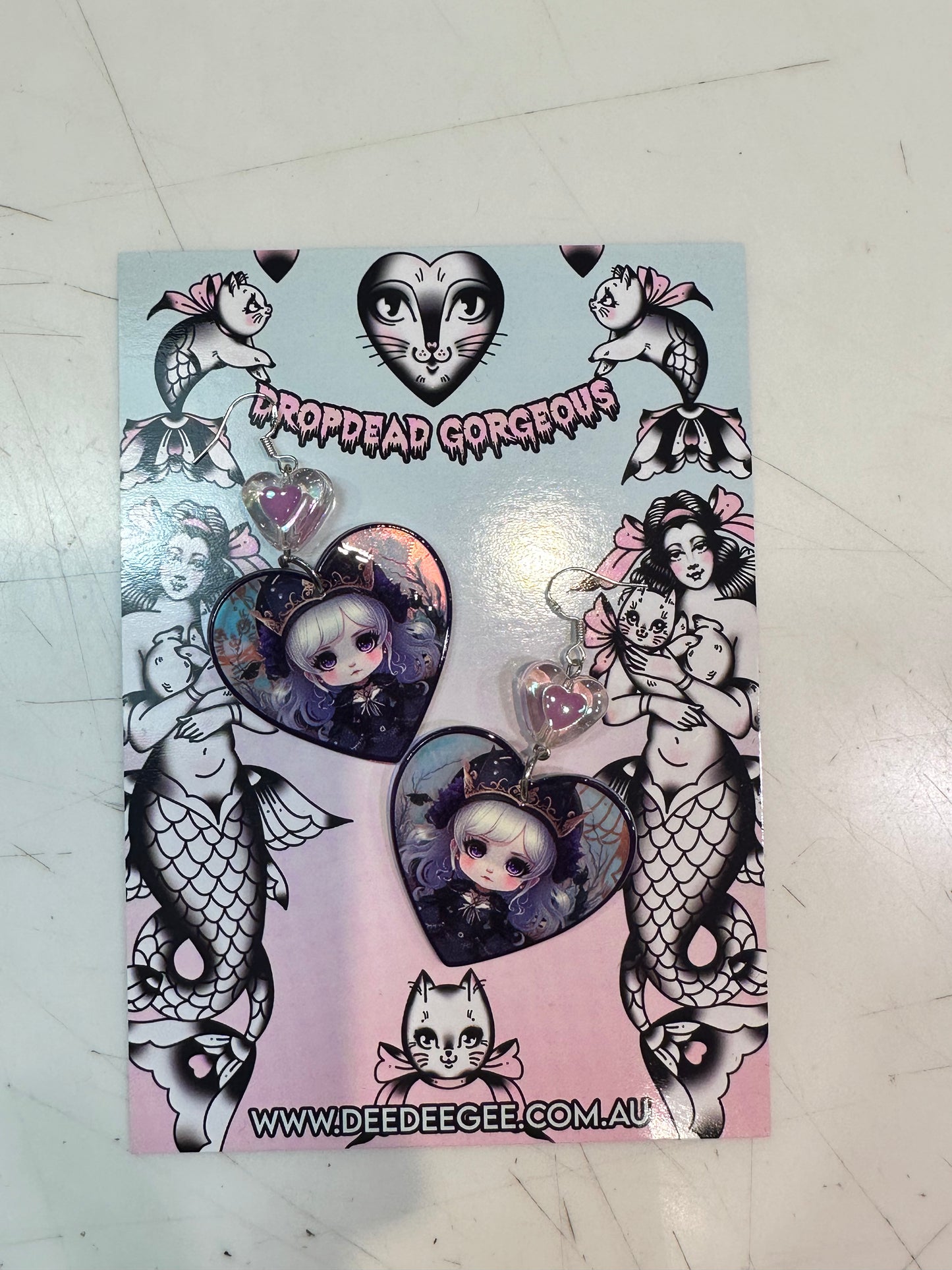 Kawaii Heart Earrings