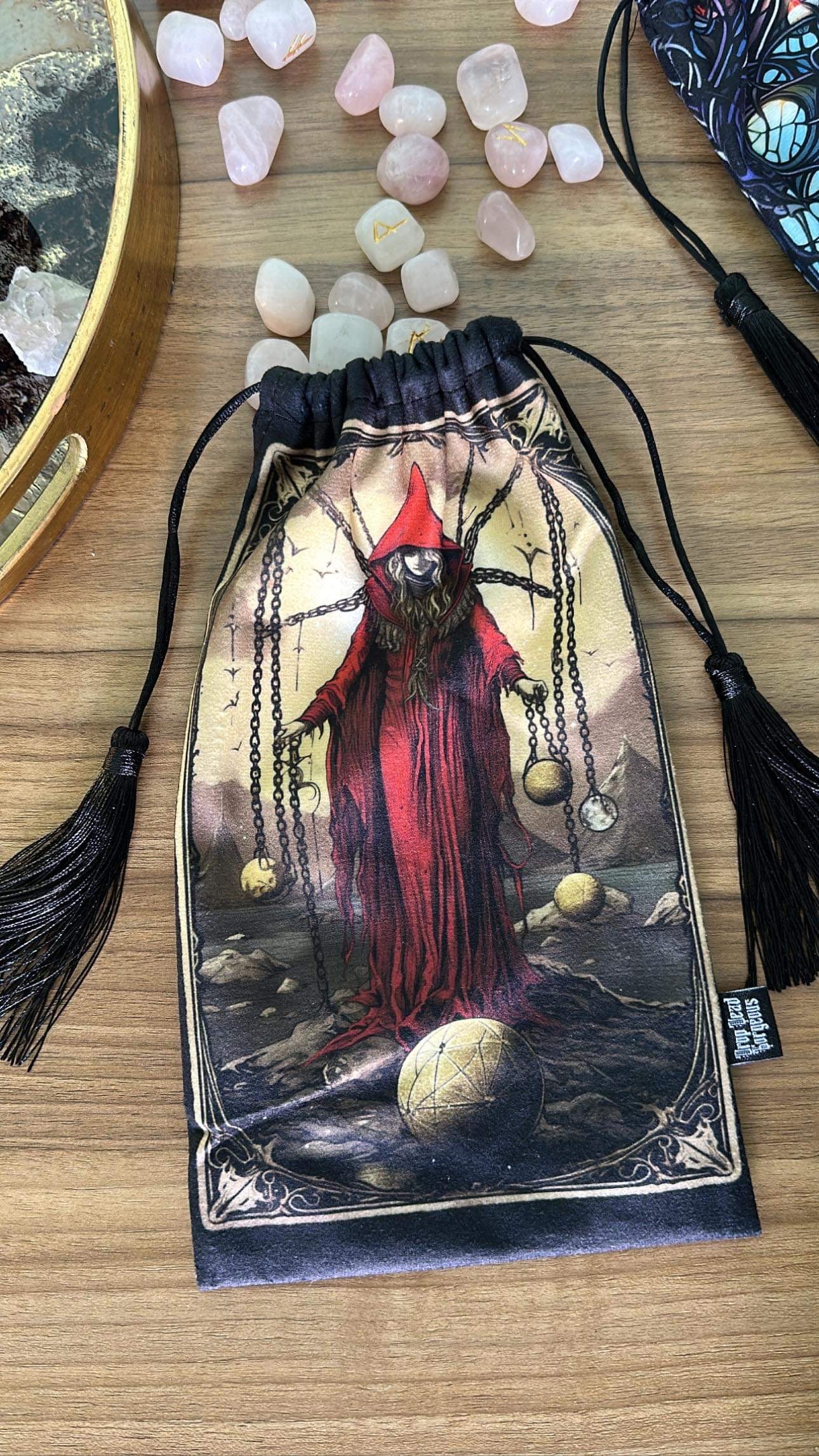 Justice - Velvet Tarot Bag