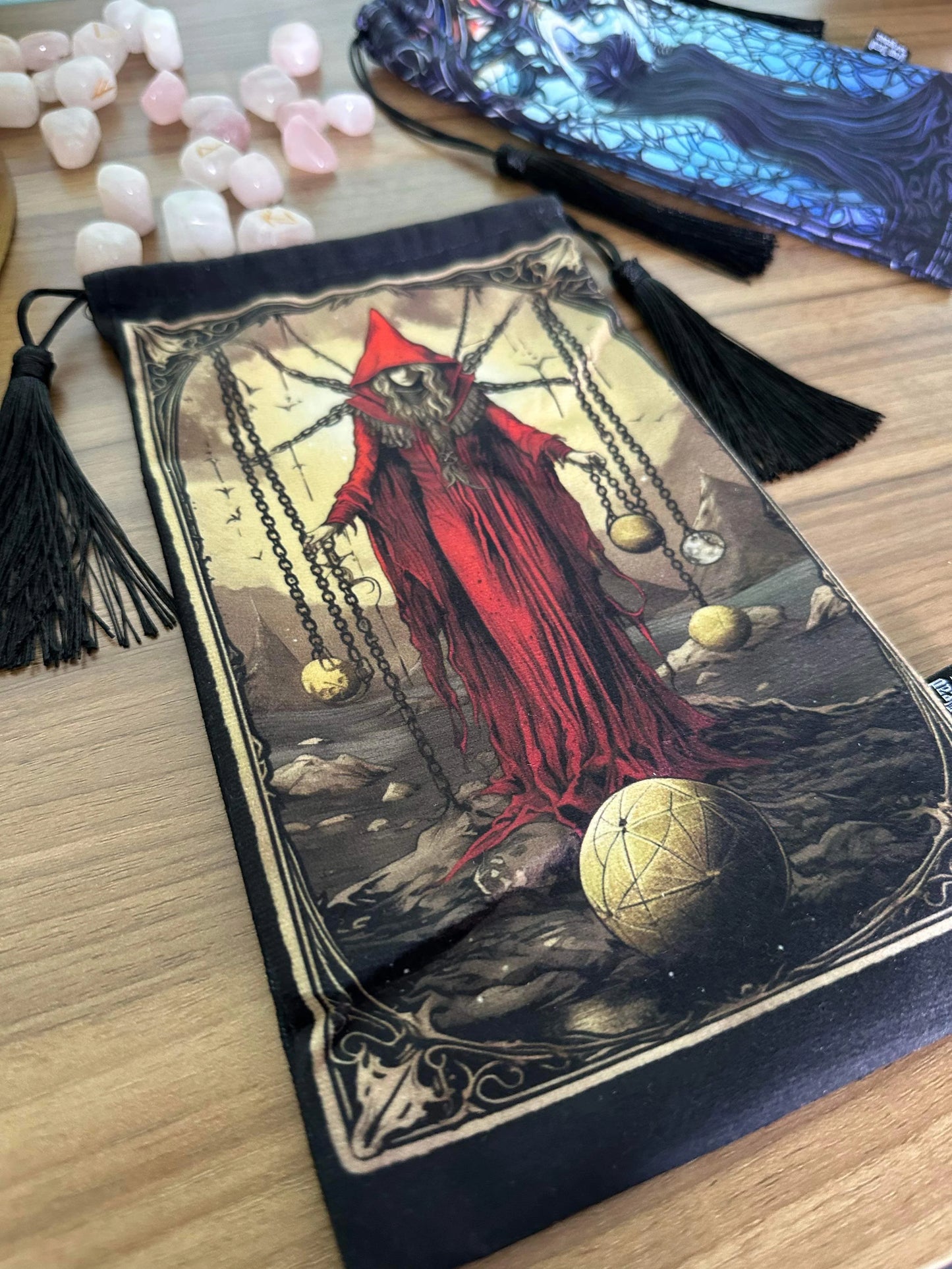 Justice - Velvet Tarot Bag