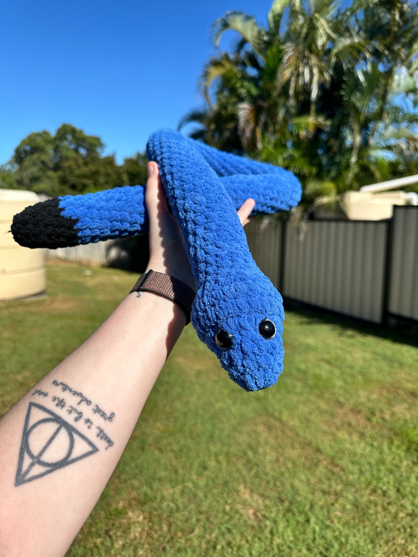 Snake Crochet Plushie