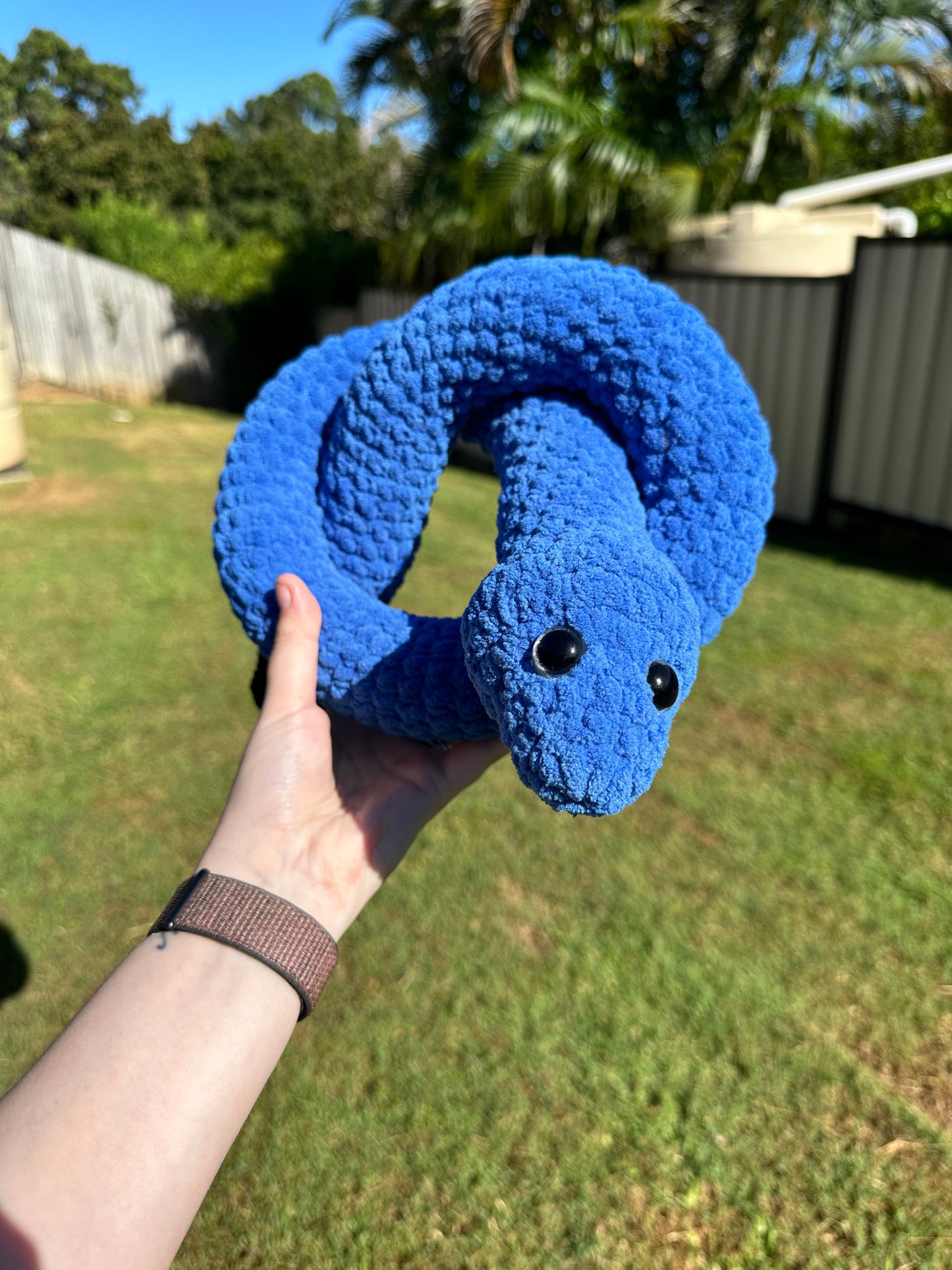 Snake Crochet Plushie