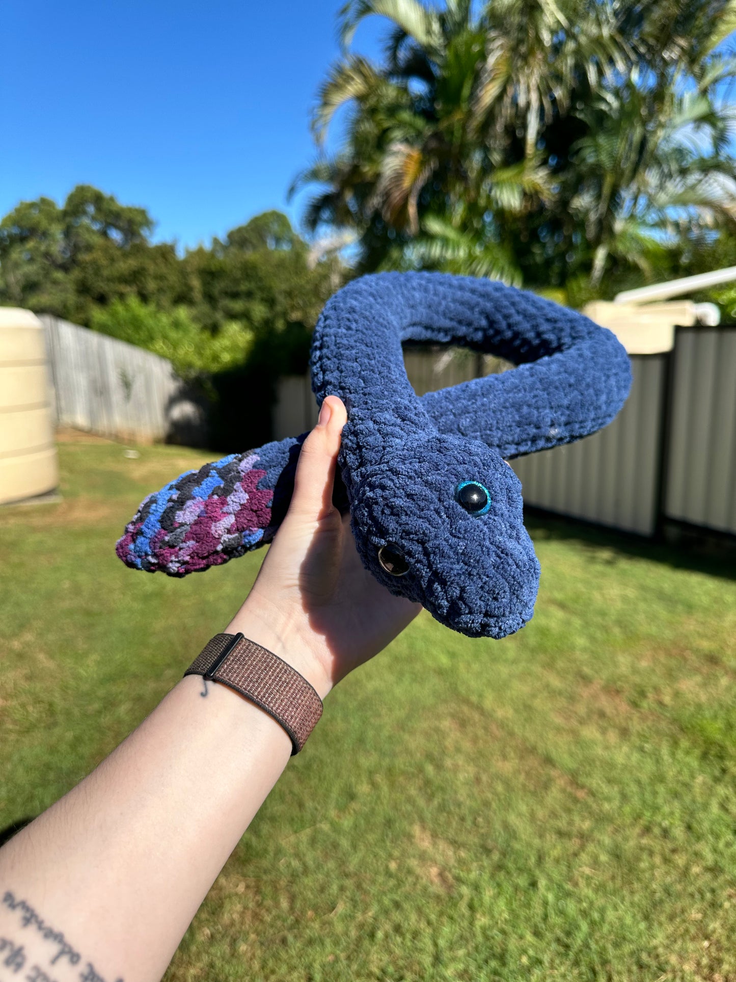Snake Crochet Plushie