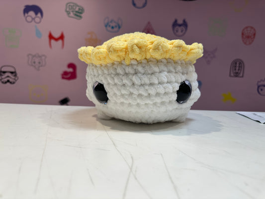 Mushroom Buddy Crochet Plushie