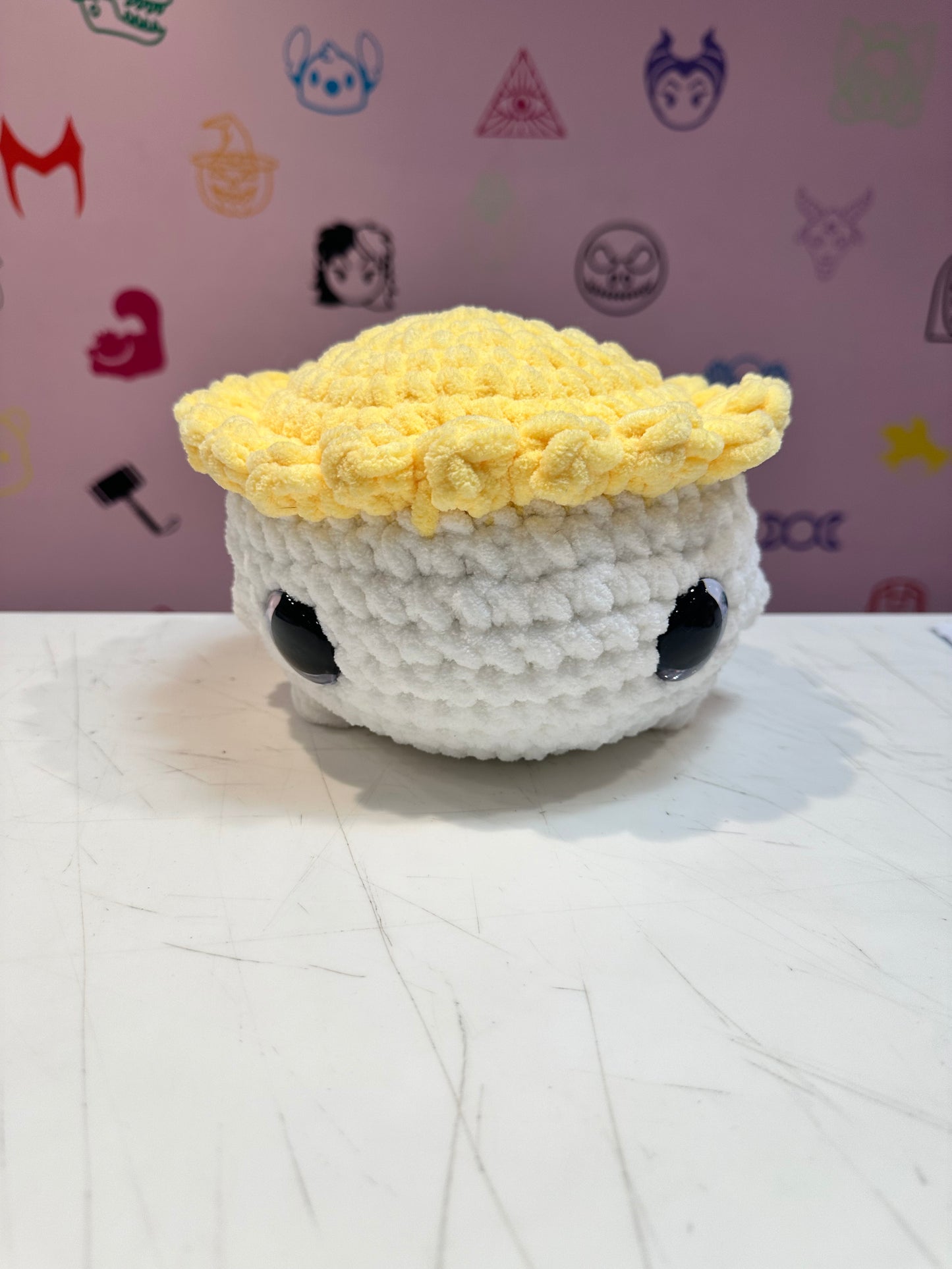 Mushroom Buddy Crochet Plushie