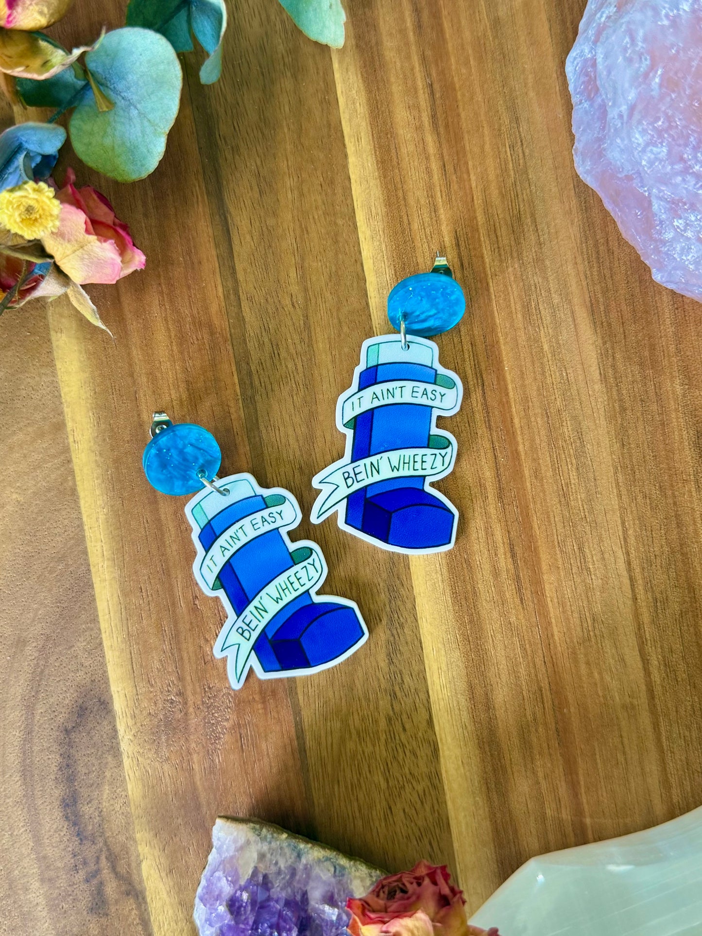 It Ain’t Easy Dangle Earrings
