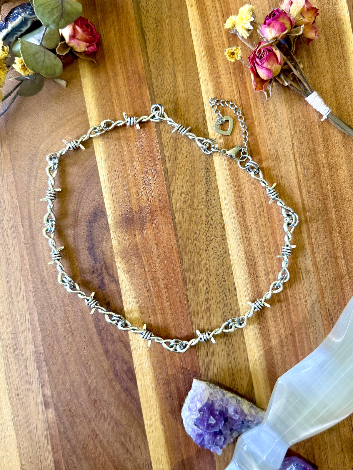 Barbed Wire Alloy Choker