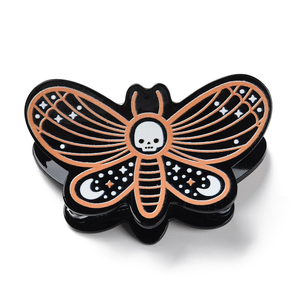 Death Moth Hair Claw Clip