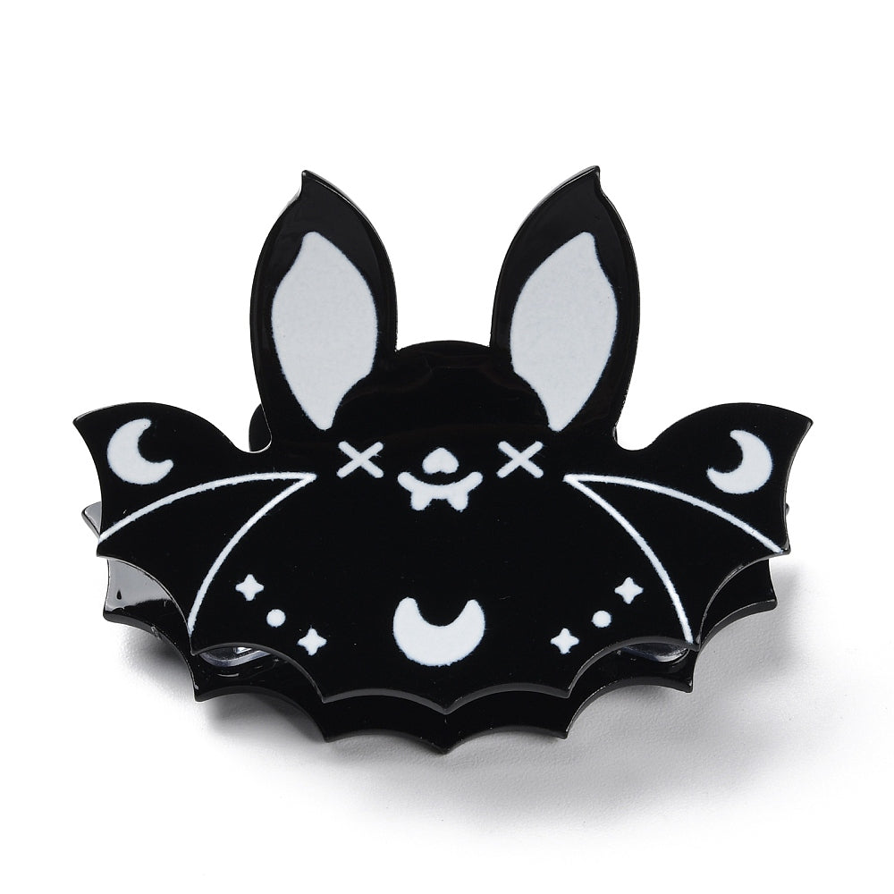 Bat Hair Claw Clips