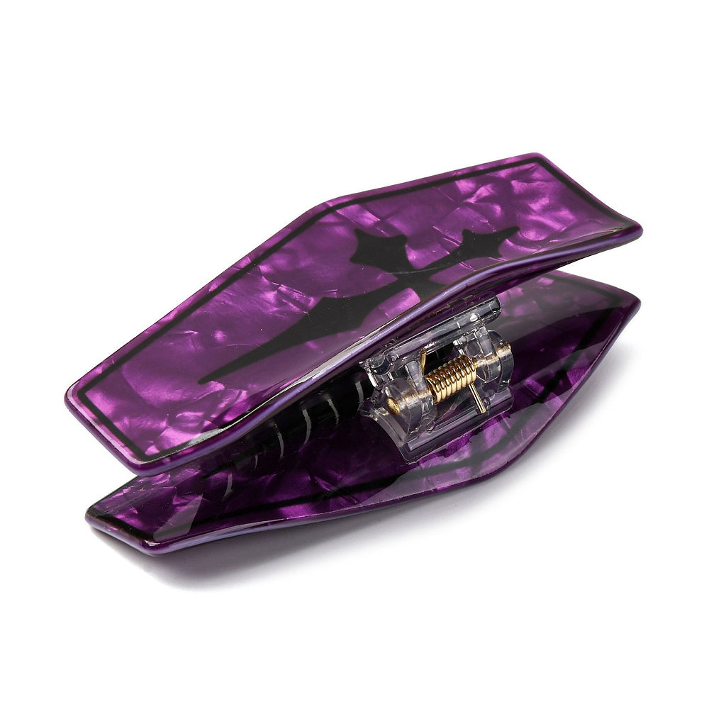Coffin Hair Claw Clip