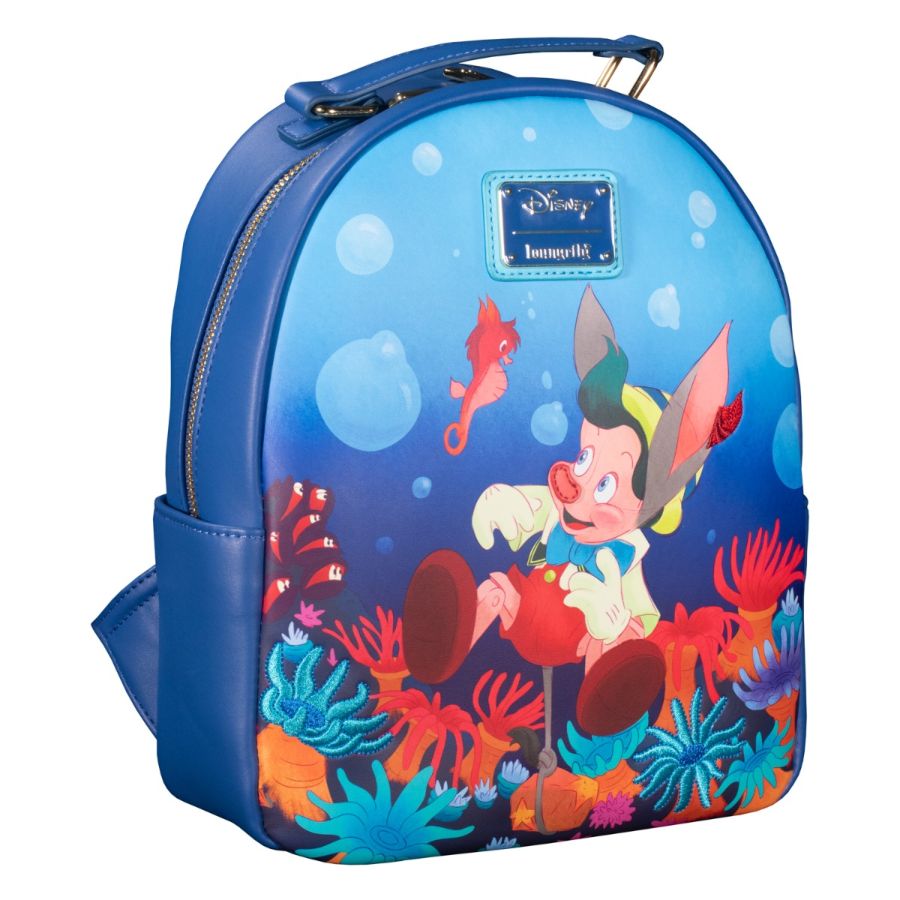 Pinocchio (1940) - Sea US Exclusive Mini Backpack Loungefly
