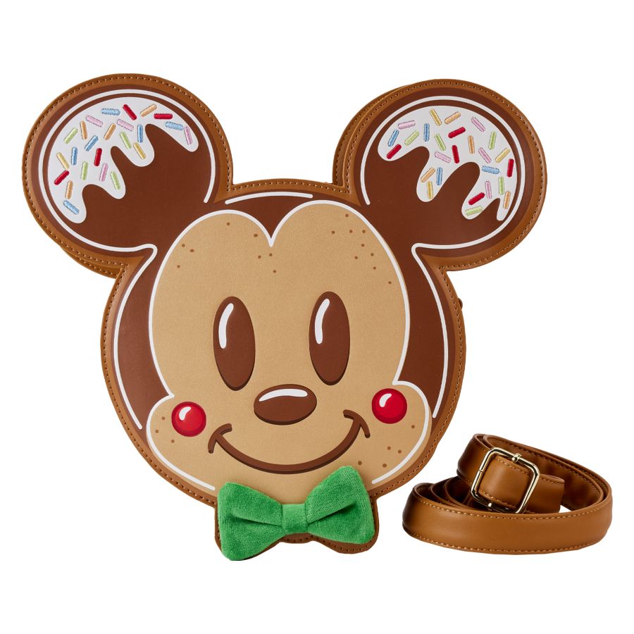 Disney - Mickey&Minnie Gingerbread Cookie Crossbody