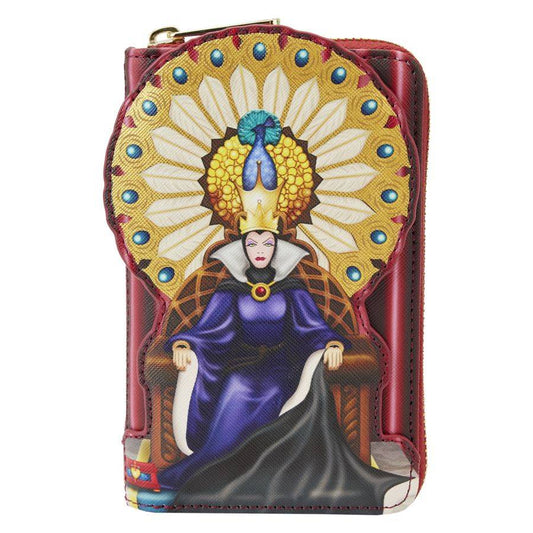 Snow White (1937) - Evil Queen Throne Zip Wallet